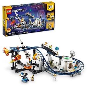 874-Piece LEGO Creator 3 in 1 Space Roller Coaster Building Toy Set $88 + Free Shipping