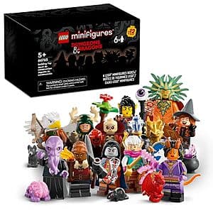 6-Pack LEGO Dungeons & Dragons Collectible Minifigures (Random Box) $25.15 