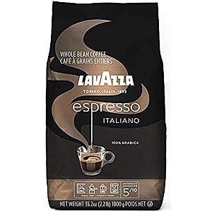 2.2-Lb Lavazza Espresso Italiano Whole Bean Coffee Blend (Medium Roast) $9 & More w/ Subscribe & Save