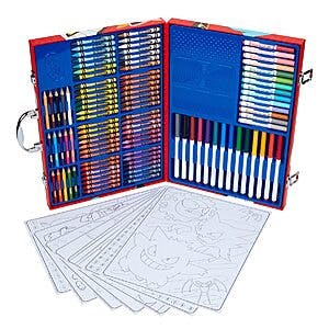 115-Piece Crayola Pokémon Imagination Art Kit Set $10.60 