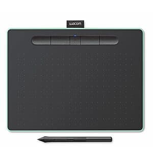 Wacom Intuos Medium Bluetooth Graphics Drawing Tablet (Pistachio) $50 + Free Shipping