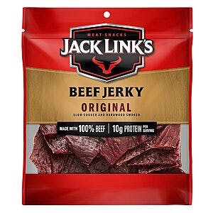 Jack Link's Beef Jerky: 2.85oz Teriyaki or Jalapeno $3, 2.6oz Original $2.70 w/ Subscribe & Save