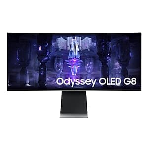 Samsung EDU/EPP: 34" G85SB OLED 3440x1440 0.03ms 175Hz Curved Smart Gaming Monitor $665 + Free Shipping