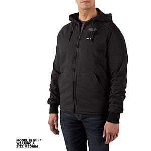 Milwaukee Men's M12 12V Heated Jacket Kit (Black; L, XL) w/ 2 Ah Battery & Charger $54.95 + Free Shipping