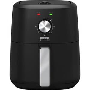 3-Quart bella PRO Analog Air Fryer (Black) $15 + Free Shipping