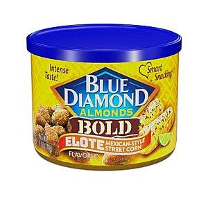 from $2.77 /w S&S: Blue Diamond Almonds, 6 Ounce Can