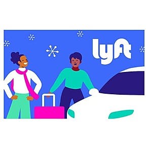 Save 15% on Lyft e-gift cards