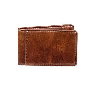 Amazon Essentials Men's Smart Wallet w/ Removable Money Clip (Brown) $5.90 + Free Shipping w/ Prime or on $35+