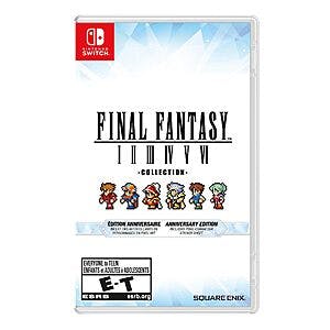 Pre-Order: Final Fantasy I-VI Collection Anniversary Edition (Switch, PS4) $75 + Free Shipping