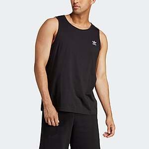 adidas Men's Trefoil Essentials Tank Top (Black) $5.20 + Free Shipping