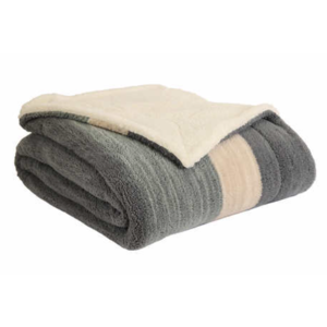 Costco Members: 94" x 108" Life Comfort Reversible Sherpa Fleece Blanket $10 + Free Shipping