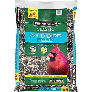 Pennington Classic Dry Wild Bird Feed and Seed, 40 lb. Bag - $19 - Walmart