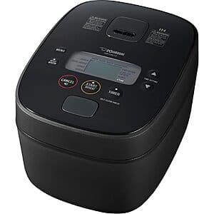 5.5-Cup Zojirushi NW-QAC10 Induction Rice Cooker & Warmer (Black) $260 + Free Shipping