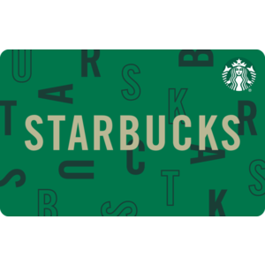 $5 Starbucks eGift Card (Email Delivery) $3.75 