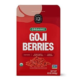 16-Oz FGO Organic Goji Berries $6.05 w/ Subscribe & Save