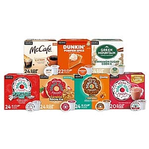 162-Count Keurig K-Cup Coffee Pods (Seasonal Flavor Variety Pack) $30 + Free Shipping