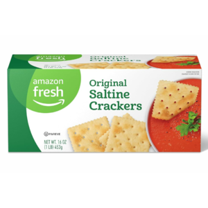 16-Oz Amazon Fresh Original Saltine Crackers $1.60 & More