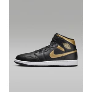 Nike Men's Air Jordan 1 Mid Shoes (Metallic Gold or Gym Red) $61.50 + Free Shipping