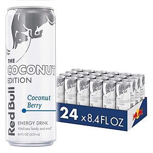24-Count 8.4-Oz Red Bull Energy Drink (Coconut Berry) $24.40 w/ S&S + Free S&H
