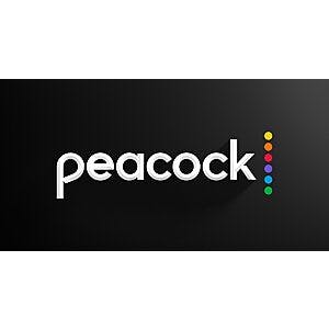 Peacock Premium Streaming TV Service: 1-Year $19.99