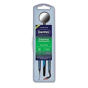 3-pc DenTek Professional Oral Care Kit $3.85 w/ Subscribe & Save