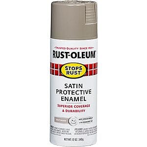 12-Oz Rust-Oleum Stops Rust Spray Paint (Various Colors) from $3 