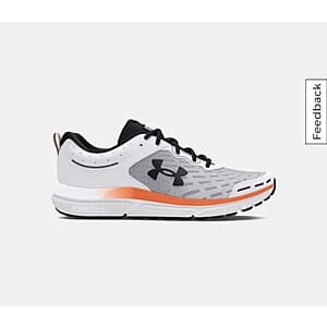 Under Armour Men's UA Charged Assert 10 Running Shoes (White/Black) $33.60 + Free S&H on $75+