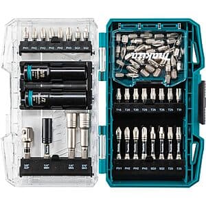 50 Pc. Makita Impact XPS Impact Driving and Fastening Bit Set (T-05941) $25 