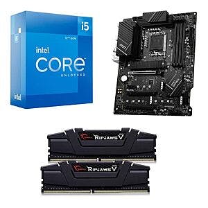 Micro Center Stores: Intel i5-12600KF + MSI Z790-P Pro WiFi + 16GB G.Skill DDR4 3200 $250 or less + Free Store Pickup