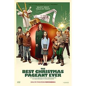 Atom Tickets: Up to 4 Movie Tickets for The Best Christmas Pageant Ever Free 