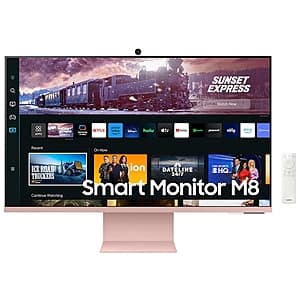 Samsung EDU: 32" M80C 4K Smart Monitor w/ USB-C Ergonomic Stand & SlimFit Camera $279 + Free Shipping