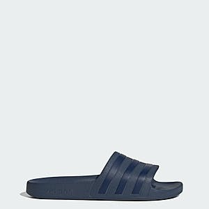 adidas Men's Adilette Aqua Slides (Preloved Ink/Dark Blue) $8.75 + Free Shipping