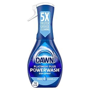 16-Oz Dawn Platinum Powerwash Dish Spray Soap $2.35 w/ Subscribe & Save