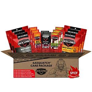 15-Piece Jack Link's Spicy Beef Jerky Gift Basket Variety Pack $21.90 w/ Subscribe & Save