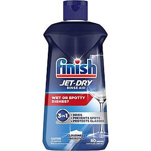 8.45oz. Finish Jet Dry Dishwasher Rinse Aid (Packaging may vary) $1.50 w/ Subscribe & Save