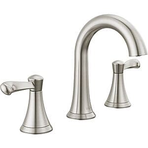 Delta Esato Widespread 2-Handle WaterSense Bathroom Sink Faucet (Brushed Nickel) $36.80 + Free Shipping