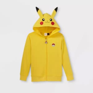 Kids' Costume Hoodies/Sweatshirts (Various): Super Mario, Pokemon Pikachu & More $15 + Free Store Pickup