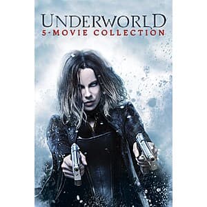 5-Movie Underworld Ultimate Collection (4K UHD Digital Films) $18 (Valid 10/25 Only)