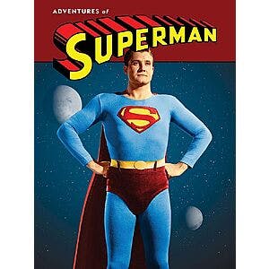 Adventures of Superman: The Complete Series (1952–1958, Digital SD TV Show) $20 