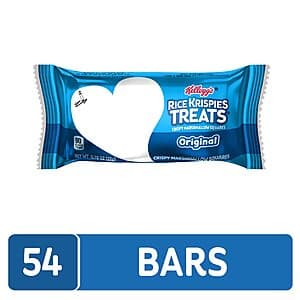 54-Count 0.78-Oz Rice Krispies Treats Marshmallow Snack Bars $9.65 w/ Subscribe & Save