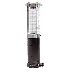 HotShot 46,000 BTU Bronze Rapid Induction Patio Heater w/ Large Flame Glass Tube $179 + Free Shipping