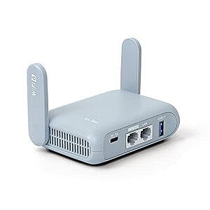 GL.iNet GL-MT3000 Beryl AX Pocket-Sized Wi-Fi 6 Wireless Travel Gigabit Router $66.45 + Free Shipping