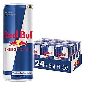 Prime Members: 24-Count 8.4-Oz Red Bull Energy Drink (Original) $25.15 + Free Shipping