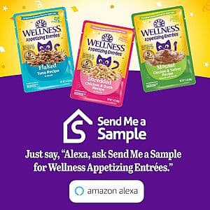 Wellness Appetizing Entrees Cat Food Sample Free + Free Shipping