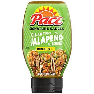 10.4-Oz Pace Signature Sauce (Cilantro Jalapeno Lime) $3.05 & More w/ Subscribe & Save