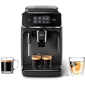 PHILIPS 2200 Series Fully Automatic Espresso Machine w/ Milk Frother $320 + Free Shipping