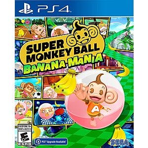 Super Monkey Ball: Banana Mania (PS4) $5.50 + Free Shipping