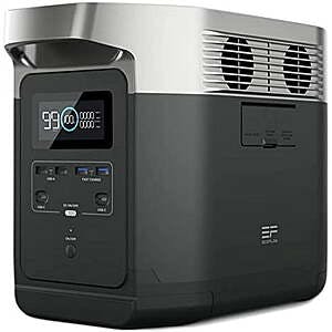 EcoFlow Portable Power Station DELTA 1000, Solar Generator, 1008Wh Capacity,1600W AC Output for Outdoor Camping,Home Backup,Emergency,RV $399