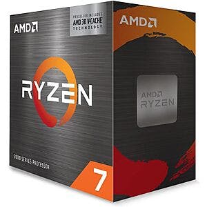 AMD Ryzen 7 5700X3D 8-Core CPU + 1TB Kingston NV2 M.2 2280 Gen4 SSD $209 & More + Free Shipping