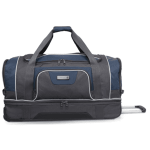 Select Walmart Stores: 30" SwissTech Wanderer Rolling Duffel Bag (Blue) $5 